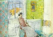 Carl Larsson martina-paus i stadningen china oil painting artist